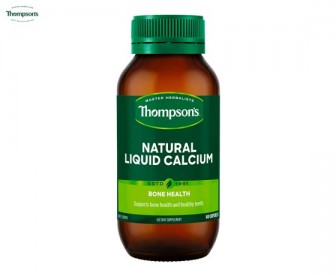 Thompson's 汤普森 天然液体钙 60粒
